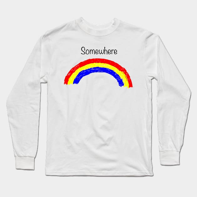 Rainbow Long Sleeve T-Shirt by JoshuaFMitchell